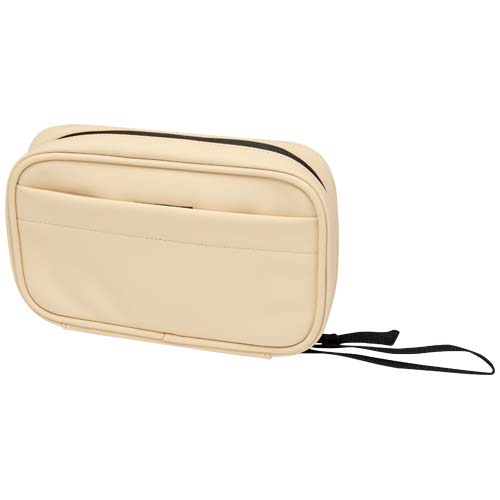 Pochette accessoires personnalisée 1 L PU recyclé GRS Resi Plus Flocons d’avoine